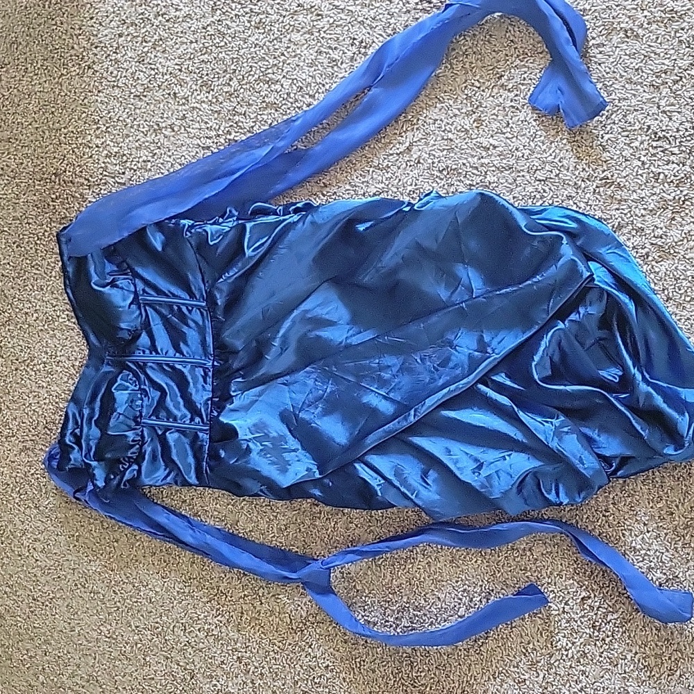 Blue Corset Dress